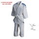 KIMONO DE JUDO ADIDAS BLANC ENFANT ( Bande bleu foncé )