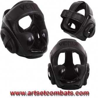 Casque de boxe ELION Paris Cuir Noir 