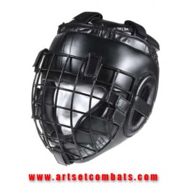 Casque Spécial Combat Extrême à grille Métal Boxe