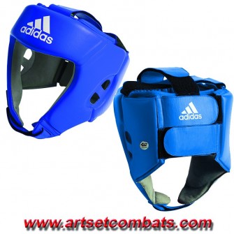 Casque AIBA cuir boxe amateur Adidas