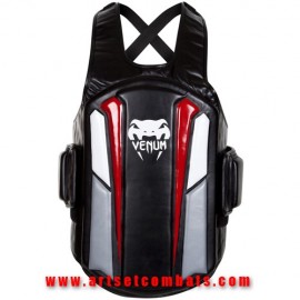 Plastron de protection Venum "Elite" - Black/Ice/Red