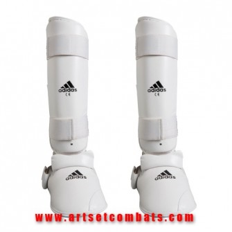 Protèges tibia/pied taekwondo Adidas