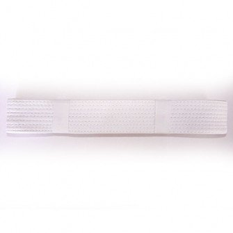 Ceinture blanche piquée