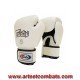 GANTS DE BOXE CUIR FAIRTEX ENTRAINEMENT V.1 WHITE