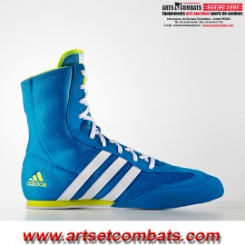 Chaussures boxe anglaise BOX HOG BLEU Adidas AQ3404