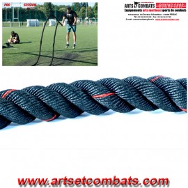 Corde ondulatoire - Battle rope 4 Trainer