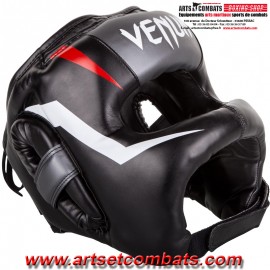 CASQUE À BARRE VENUM ELITE NOIR ROUGE BLANC