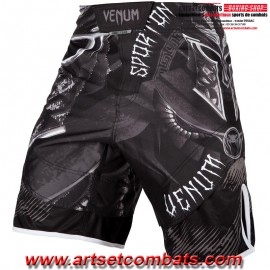 FIGHT SHORTS VENUM GLADIATOR BLACK/WHITE