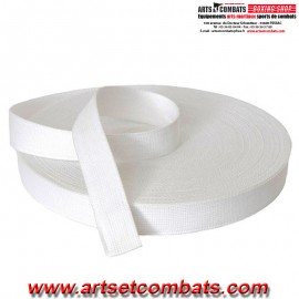 Ceinture judo blanche Noris - Rouleau 50m