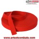 Ceinture judo Rouge Noris - Rouleau 50m