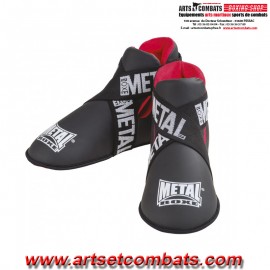 Protège pieds Full Contact Métal Boxe