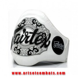 Ceinture de frappe Fairtex "V2" Thaï - Blanc