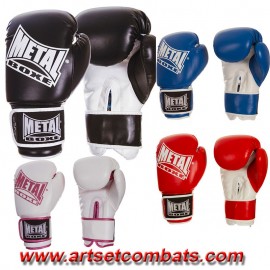 GANTS DE BOXE D'ENTRAINEMENT METAL BOXE