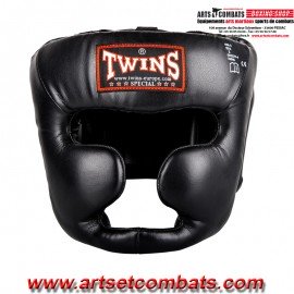 CASQUE DE BOXE TWINS NOIR