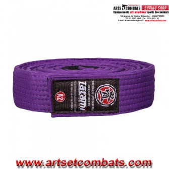 CEINTURES DE JIU JITSU BRESILIEN TATAMI FIGHTWEAR VIOLET