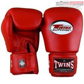 TWINS SPECIAL GANTS DE BOXE ROUGE