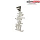 Pendentif Argent Judo