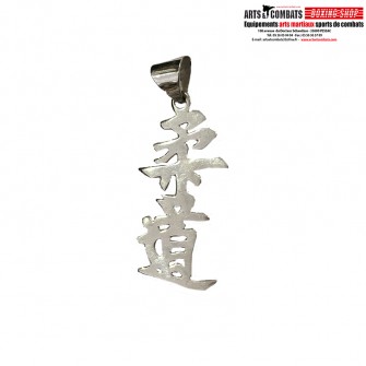 Pendentif Argent Judo