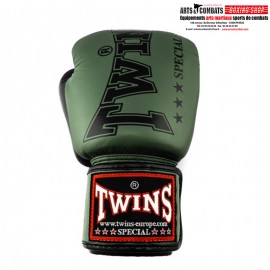 Twins Special BGVL 8 Boxing Gloves Vert-Noir