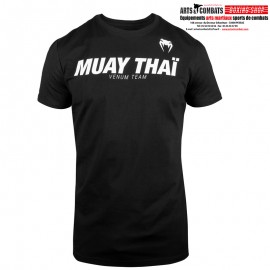 T-SHIRT VENUM MUAY THAI VT - NOIR/BLANC