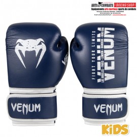 GANTS DE BOXE ENFANT VENUM SIGNATURE KIDS - BLEU MARINE