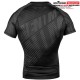 RASHGUARD VENUM PLASMA - MANCHES COURTES - NOIR/NOIR