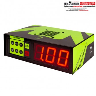 TIMER DE BOXE VENUM NOIR ET JAUNE FLUO