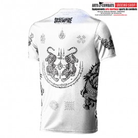 T-Shirt SKS Collection SAK YANT Blanc