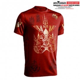 T-Shirt SKS Collection SAK YANT Rouge