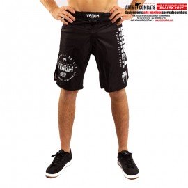 Fightshort Venum Signature Noir/Blanc