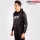 Sweat Shirt Zippé homme UFC Venum Authentic Fight Week Noir
