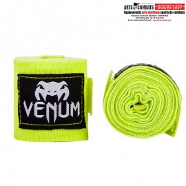 Bandages de Boxe Venum Kontact Original 4m50 Jaune fluo