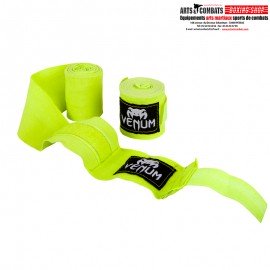 Bandages de Boxe Venum Kontact Original 4m50 Jaune fluo
