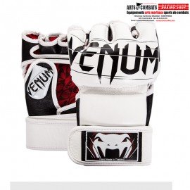 GANTS DE MMA VENUM UNDISPUTED 2.0 - CUIR NAPPA BLANC