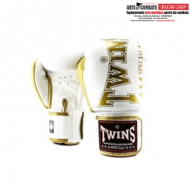 GANTS DE BOXE TWINS BGVL8 NOIR/OR