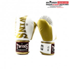 GANTS DE BOXE TWINS BGVL8 NOIR/OR