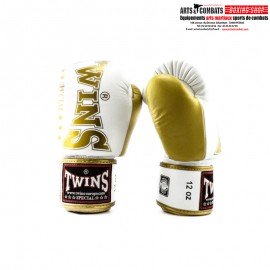 GANTS DE BOXE TWINS BGVL8 NOIR/OR