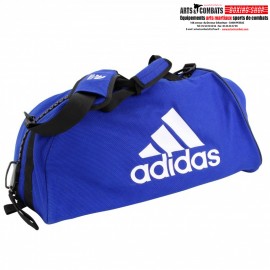 Sac de sport  2 en 1 adidas bleu type grain de riz