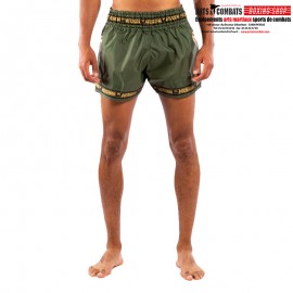 SHORT DE MUAY THAI VENUM PARACHUTE - KAKI/OR