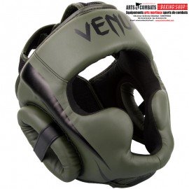 CASQUE DE BOXE VENUM ELITE KAKI/NOIR