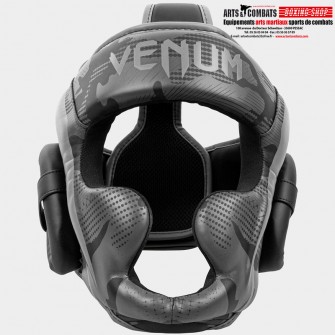 CASQUE DE BOXE VENUM ELITE - NOIR/DARK CAMO