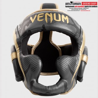 GANTS DE BOXE VENUM ELITE - ROUGE/CAMOUFLAGE