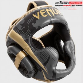 CASQUE DE BOXE VENUM ELITE -OR/DARK CAMO