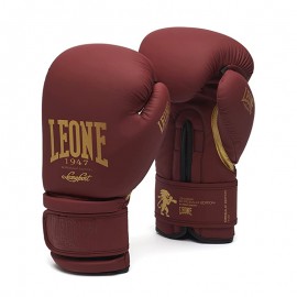 Gants de Boxe Leone Rouge Bordeaux