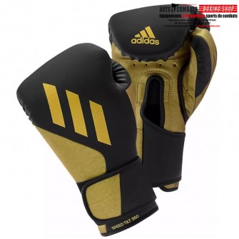 Gants de boxe VEGAN TILT velcro adidas Noir/or