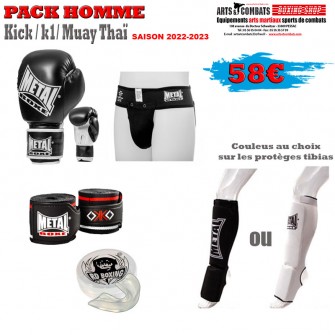 Pack de Boxe Kick-K1-Muay Thaï Homme