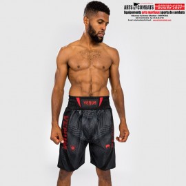 SHORT DE BOXE VENUM PHANTOM - NOIR/ROUGE