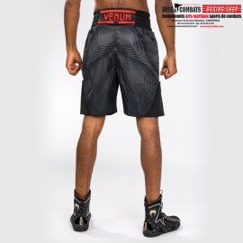 SHORT DE BOXE VENUM PHANTOM - NOIR/ROUGE