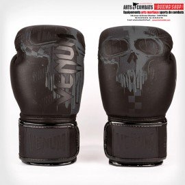 GANTS DE BOXE VENUM SKULL - NOIR/NOIR