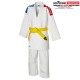 kimono Mizuno Blanc "Kodomo 3" Tricolore 350g